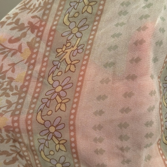 Free People Moonlight Mile sheer button top medium - Picture 9 of 9